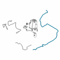 OEM BMW Scavenge Air Line Diagram - 16-11-7-164-402