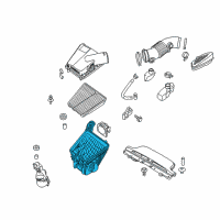 OEM Kia K900 Body-Air Cleaner Diagram - 281123M300