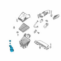 OEM Kia K900 Duct-Air Diagram - 282103T050