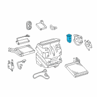 OEM Scion iM Expansion Valve Diagram - 88515-02480