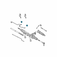 OEM 2004 Ford Explorer Lower Insulator Diagram - F5TZ-3F640-A