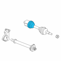 OEM 2006 Pontiac Torrent Inner Boot Diagram - 22674174