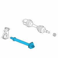 OEM 2013 Chevrolet Captiva Sport Intermed Shaft Diagram - 25937980