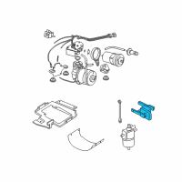 OEM Buick Terraza Rear Sensor Diagram - 88964311