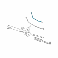 OEM 2005 Ford Five Hundred Connector Tube Diagram - 5F9Z-3A714-AA