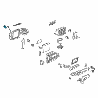 OEM 2003 Saturn Vue Expansion Valve Diagram - 22681894