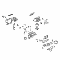 OEM Saturn Vue Sensor Kit, A/C Refrigerant Temperature Diagram - 22697718