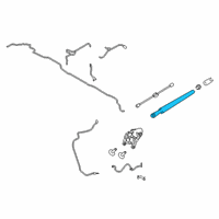OEM 2020 Ford Explorer Rear Arm Diagram - LB5Z-17526-B