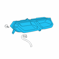 OEM 2014 Chevrolet Corvette Tail Lamp Diagram - 23170469