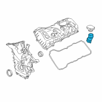 OEM 2016 Ford Expedition Oil Inlet Tube Diagram - BL3Z-6763-B