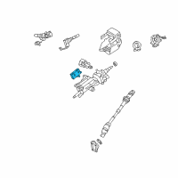 OEM 2013 Lexus LX570 Multiplex Tilt & Telescopic Computer Diagram - 89227-50130