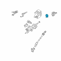 OEM Lexus LS600h Sensor, Steering Diagram - 89245-30070