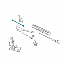 OEM 2003 Honda Insight Rod Unit A Diagram - 76540-S3Y-A01