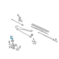 OEM 2003 Honda Insight Link A Assy. Diagram - 76520-S2G-003