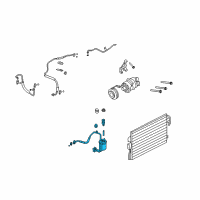 OEM Ford Escape Drier Diagram - BL8Z-19C836-B