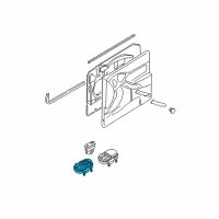 OEM 2002 Ford Focus Window Switch Diagram - 7S4Z-14529-B