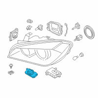 OEM BMW X1 Set, Led Modules, Right Diagram - 63-11-7-374-598