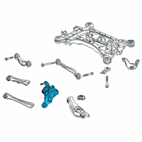 OEM Acura RDX Knuckle Complete (2Wd) Diagram - 52215-TJC-A03