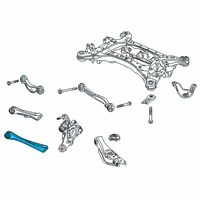 OEM Acura TLX Arm Complete , Rear A L Diagram - 52375-TJB-A01