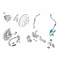 OEM Kia Soul Cable Assembly-Abs Ext L Diagram - 919202K000