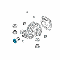 OEM 2020 Lincoln Aviator Outer Seal Diagram - L1MZ-4676-A