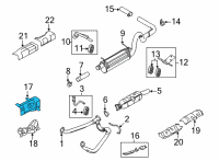 OEM 2006 Ford E-150 Upper Shield Diagram - 9C2Z-5G221-A