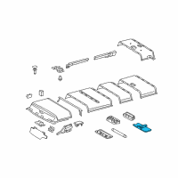 OEM 2006 Dodge Sprinter 3500 Lamp-Cargo Diagram - 5104459AA