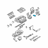 OEM Pontiac Montana Filter Diagram - 10322538