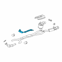 OEM 2014 Chevrolet Camaro Heat Shield Diagram - 92199554