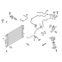 OEM Ford C-Max Hose Assembly Retainer Clip Diagram - 1R3Z-18D434-AA