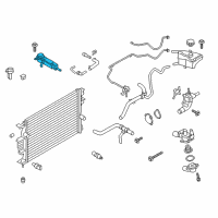 OEM 2020 Lincoln MKZ Filler Assembly Diagram - DS7Z-8A080-D