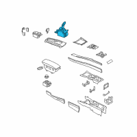 OEM BMW Gear Selector Switch Diagram - 61-31-9-228-610