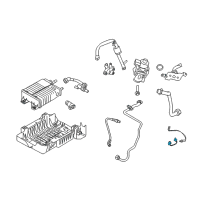 OEM 2010 Ford Fusion Upper Oxygen Sensor Diagram - 9E5Z-9F472-D