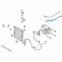 OEM 2010 Lexus GX460 Tube, Liquid Diagram - 88716-6C620