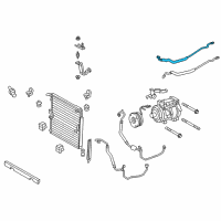 OEM 2010 Lexus GX460 Tube, Suction, No.1 Diagram - 88717-6B300