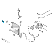 OEM Lexus Switch, Pressure Diagram - 88645-04060