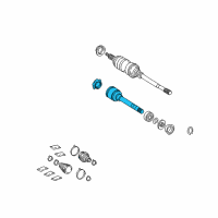 OEM Toyota CV Joints Diagram - 43030-06070