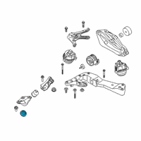 OEM 2019 BMW X3 Engine Mount Diagram - 22326887193