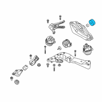 OEM 2021 BMW X5 ADDITIONAL WEIGHT Diagram - 22-11-8-488-357