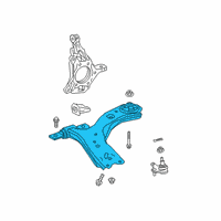 OEM 2019 Toyota Avalon Lower Control Arm Diagram - 48069-06200