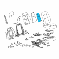 OEM 2019 Chevrolet Bolt EV Seat Back Heater Diagram - 84369764