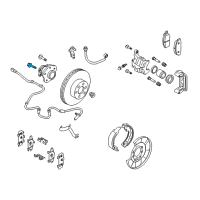 OEM Nissan Rogue Bolt Diagram - 40056-JG01A