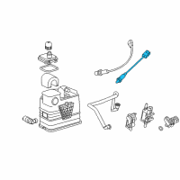 OEM 2016 Buick Verano Rear Oxygen Sensor Diagram - 12637298