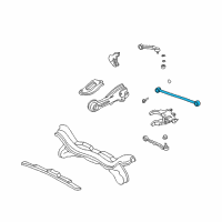 OEM 1996 Acura RL Arm B, Rear (Lower) Diagram - 52355-SZ3-010