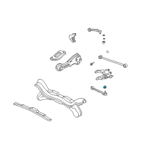 OEM 2000 Acura RL Boot, Rear Ball (Lower) Diagram - 52225-SZ3-003