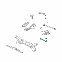 OEM 2004 Acura RL Arm A, Left Rear (Lower) Diagram - 52360-SZ3-013