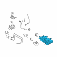 OEM 2011 Ford Fusion Canister Diagram - 9E5Z-9D653-C