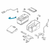 OEM 2015 Ford Escape Positive Cable Diagram - CV6Z-14300-A