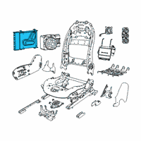 OEM 2021 Jeep Cherokee Switch-Power Seat Diagram - 56049432AF