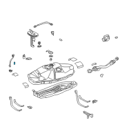 OEM 2002 Toyota Tundra Hose Diagram - 23233-02010